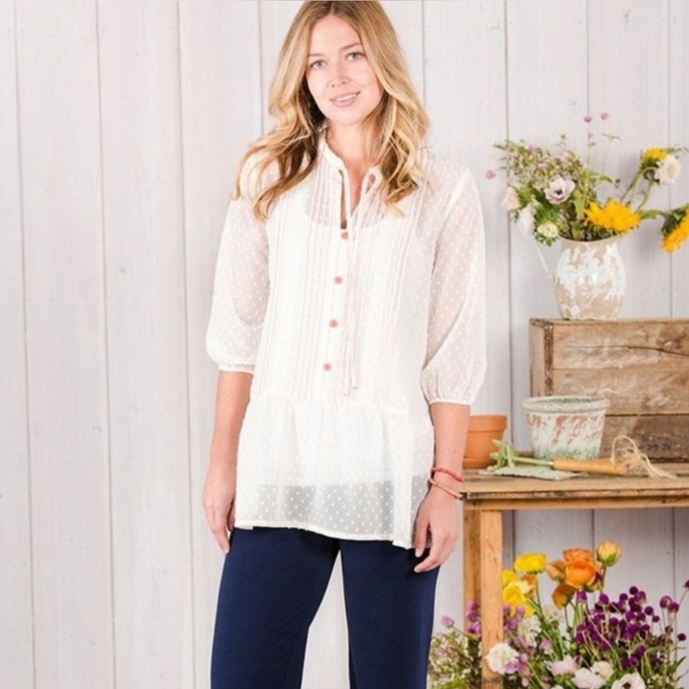 Matilda Jane Light the Way Top  Size M NWOT